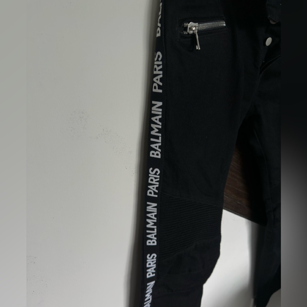 Balmain monogram slim fit jeans - Picture 6 of 11